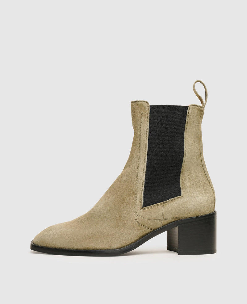 Shoepassion Chelsea Boot für Damen aus Ziegenvelours Henry Stevens Shoepassion