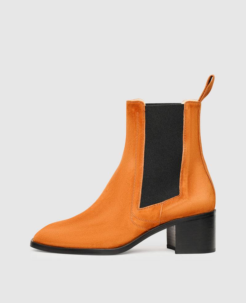 Shoepassion Chelsea Boot für Damen aus Ziegenvelours Henry Stevens Shoepassion