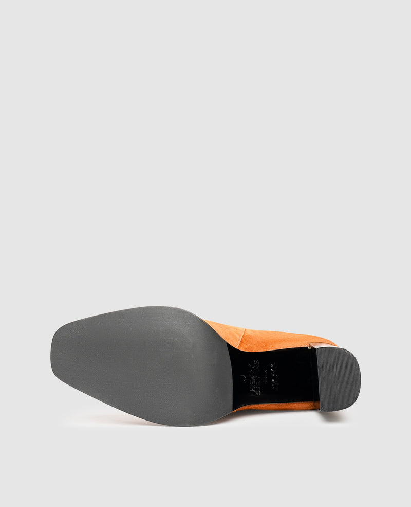 Shoepassion Chelsea Boot Mit Absatz Für Damen Aus Ziegenvelours |Henry Stevens Shoepassion