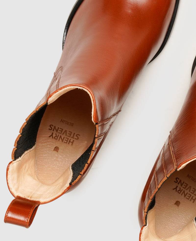 Shoepassion Chelsea Boots Aus Glattleder Für Damen Henry Stevens Shoepassion