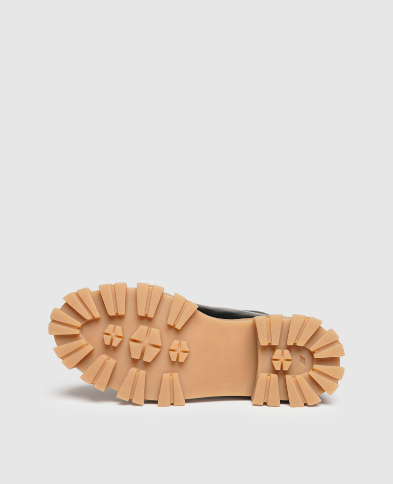 Shoepassion Chelsea-Boots Aus Glattleder Mit Plateausohle Für Damen N91 Shoepassion