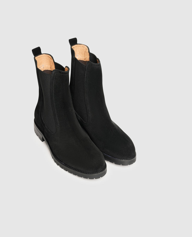 Shoepassion Chelsea Boots Aus Velours Für Damen Henry Stevens Shoepassion