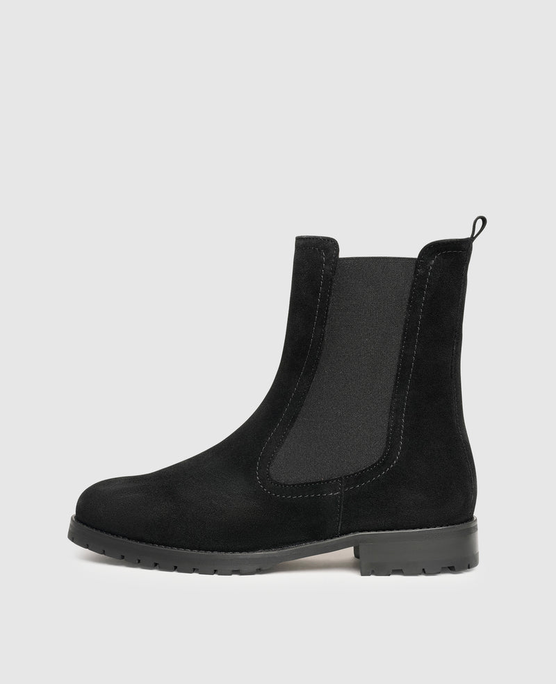 Shoepassion Chelsea Boots aus Velours für Damen Henry Stevens Shoepassion