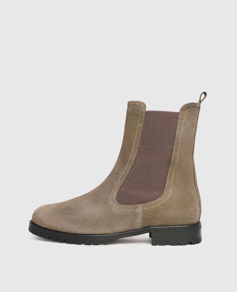 Shoepassion Chelsea Boots aus Velours für Damen Henry Stevens Shoepassion