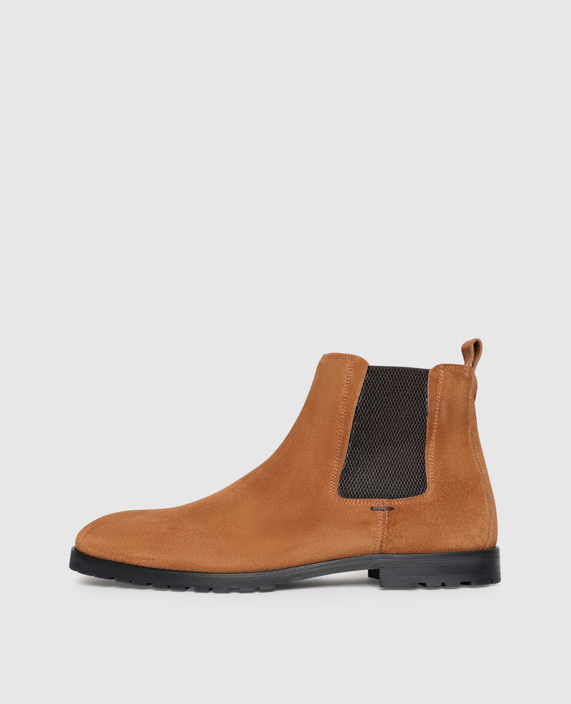 Shoepassion Chelsea Boots aus Velours für Herren Henry Stevens Shoepassion