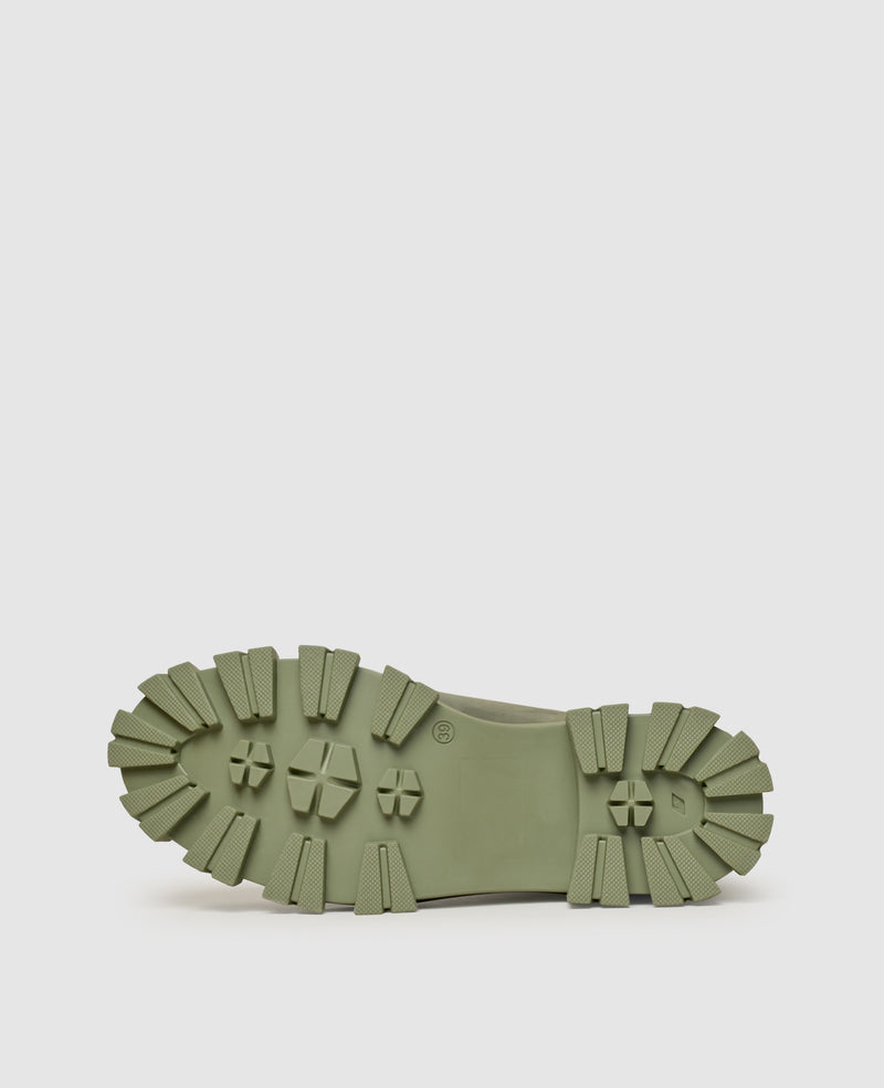 Shoepassion Chunky Chelsea Boot Aus Nubuk Für Damen N91 Bei Shoepassion