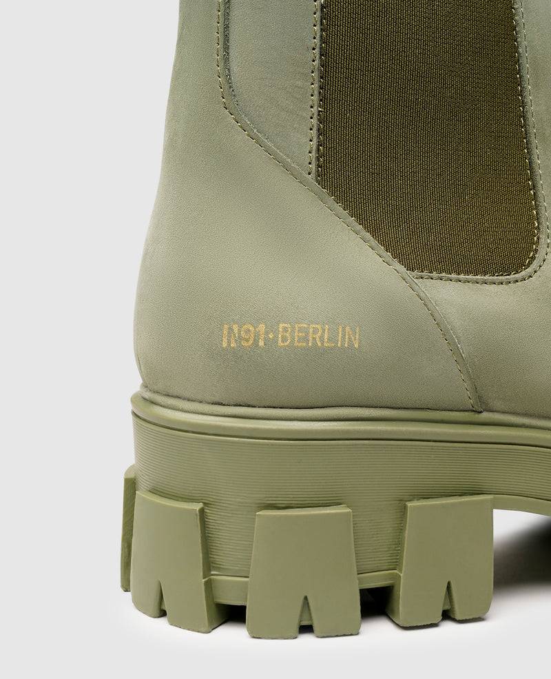 Shoepassion Chunky Chelsea Boot Aus Nubuk Für Damen N91 Bei Shoepassion