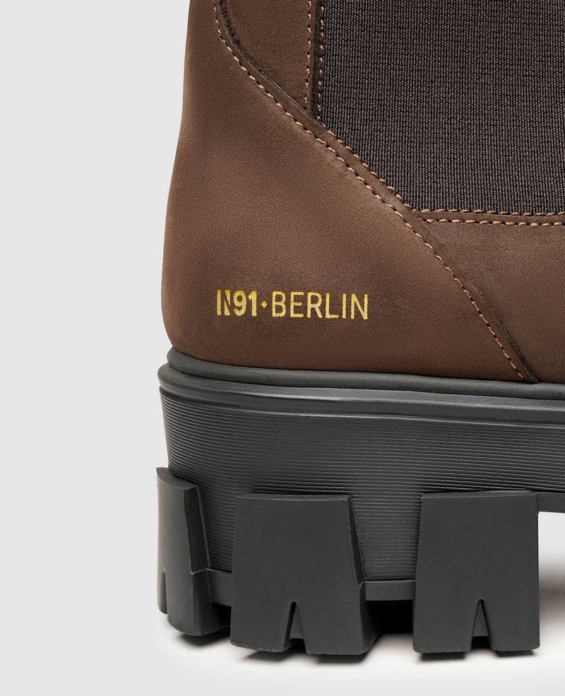 Shoepassion Chunky Chelsea Boot Aus Nubuk Für Damen N91 Bei Shoepassion