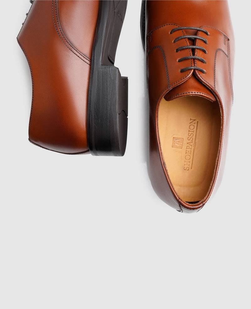 Shoepassion Comfort Line Plain Derby Herrenschuh Shoepassion