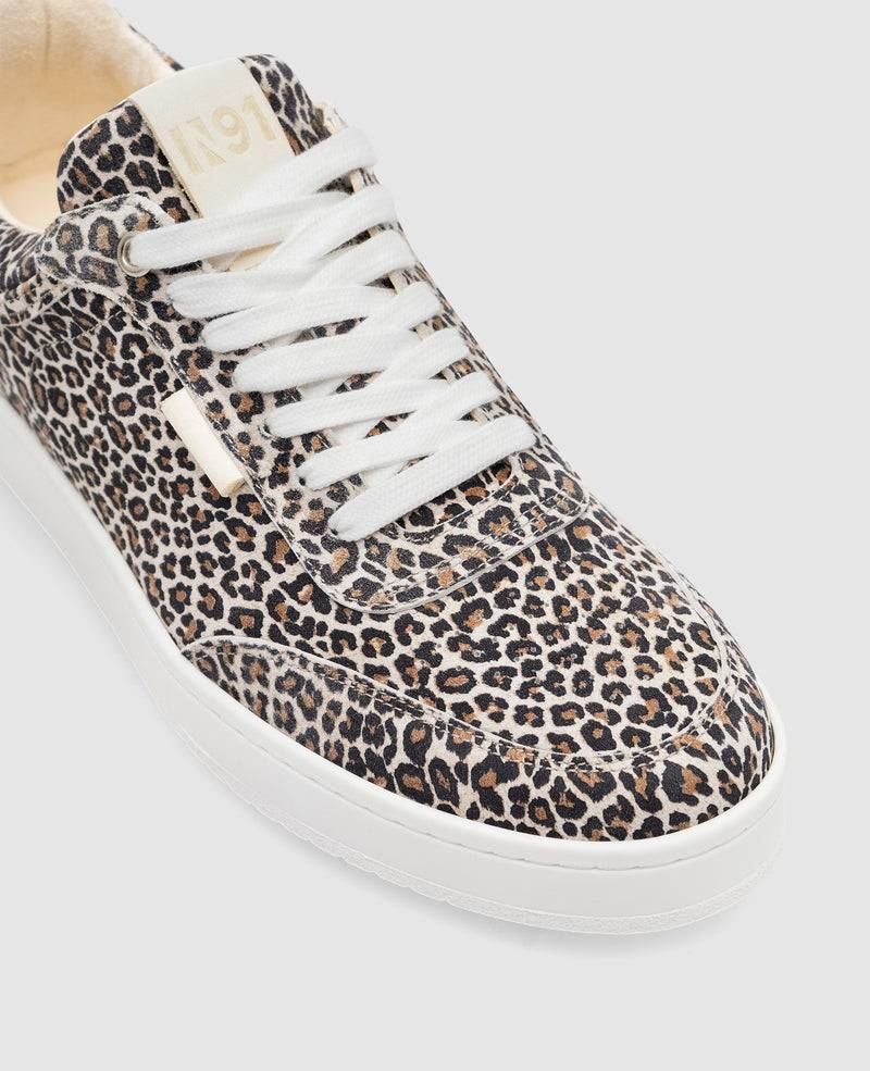 Shoepassion Court M AA Sneaker In Leopard - N91 Shoepassion