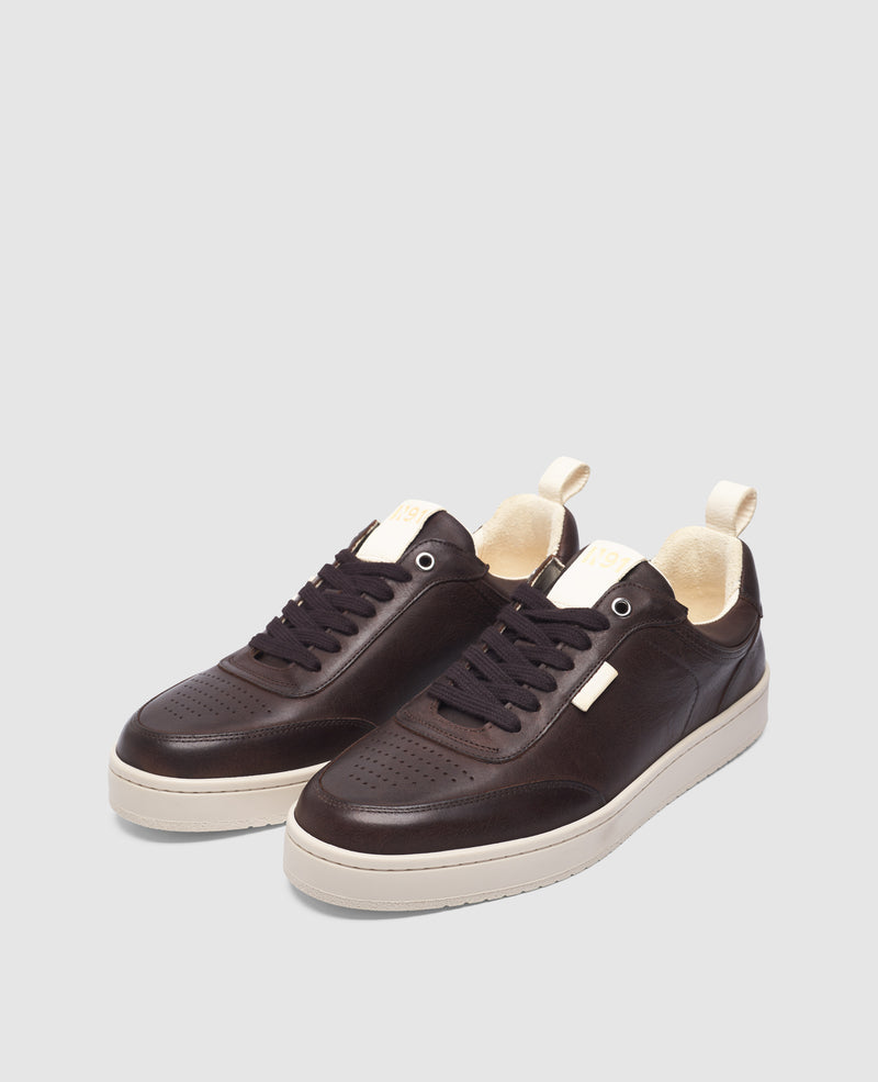 Shoepassion Court M AC Sneaker In Dunkelbraun - N91 Shoepassion