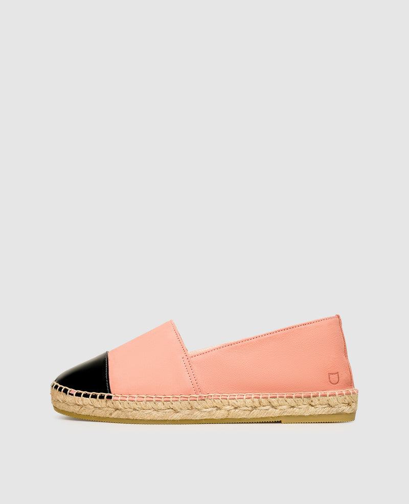 Shoepassion Damen-Espadrilles aus Nubuk und Lackleder Henry Stevens Shoepassion