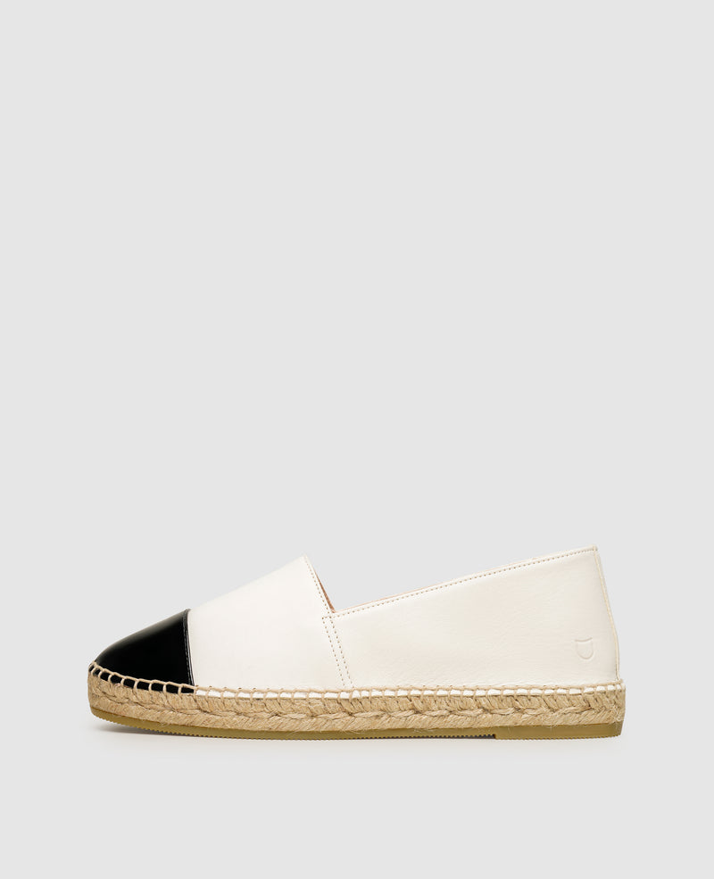 Shoepassion Damen-Espadrilles aus Nubuk und Lackleder Henry Stevens Shoepassion