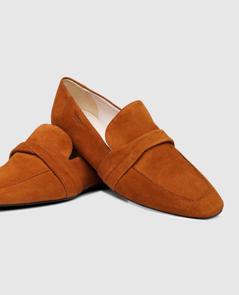 Shoepassion Damen-Loafer Aus Velours Von Vagabond Shoepassion