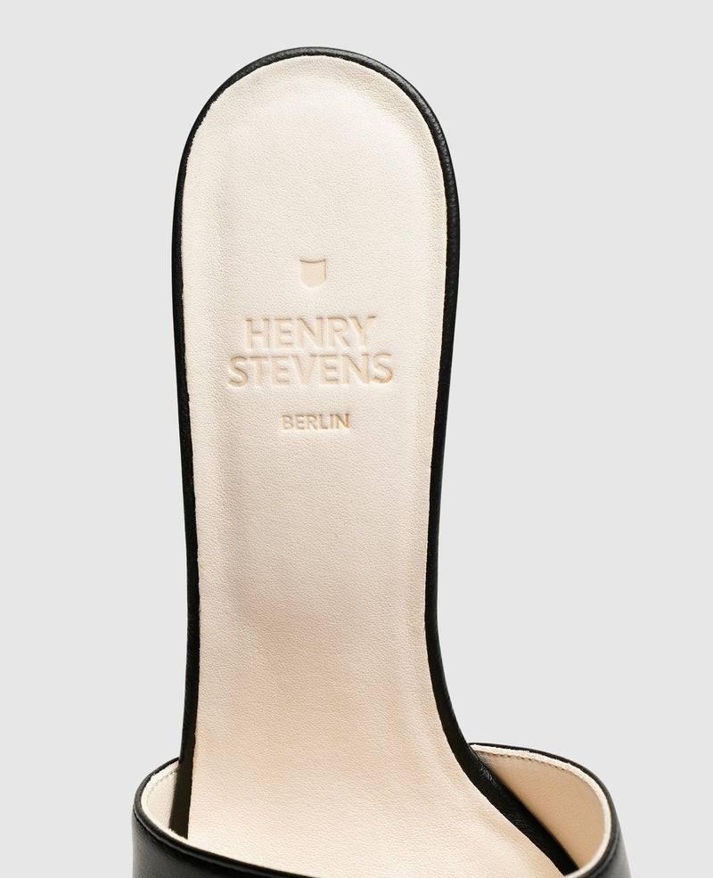 Shoepassion Damen-Pantolette In Angesagter Karree-Form Henry Stevens Shoepassion