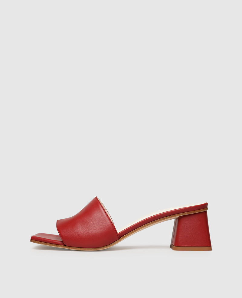 Shoepassion Damen-Pantolette in angesagter Karree-Form Henry Stevens Shoepassion