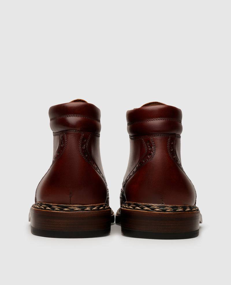 Shoepassion Dinkelacker Herren-Boots Aus Toscana Calf Mit Zopfrahmen Shoepassion