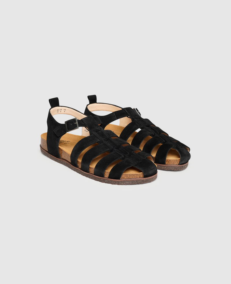 Shoepassion Drew FSI Sandale In Schwarz - Henry Stevens Shoepassion