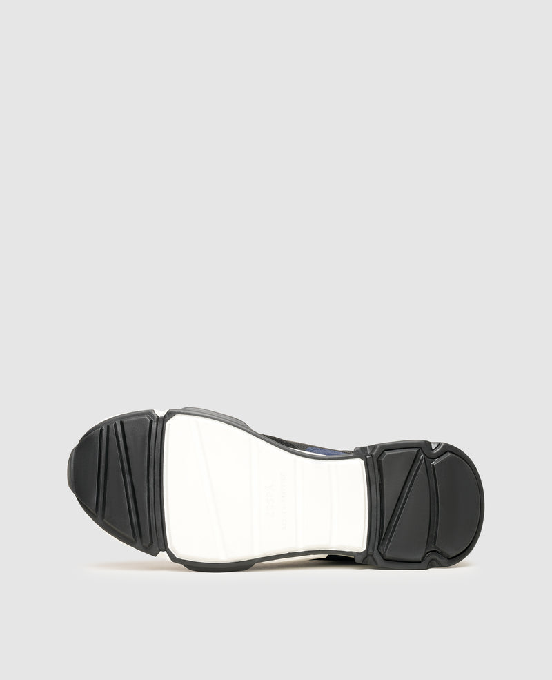 Shoepassion Dynamische Herren-Sneaker Aus Leder Und Textil| Zespà Shoepassion