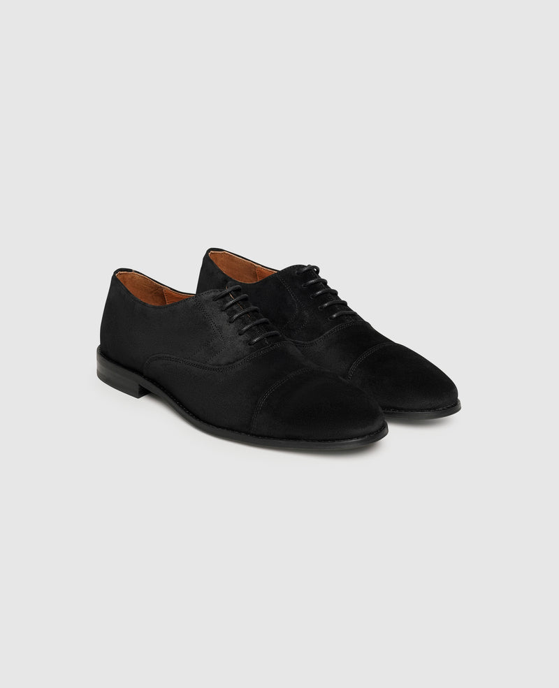 Shoepassion Dynamischer Captoe Oxford Aus Velours Henry Stevens Shoepassion