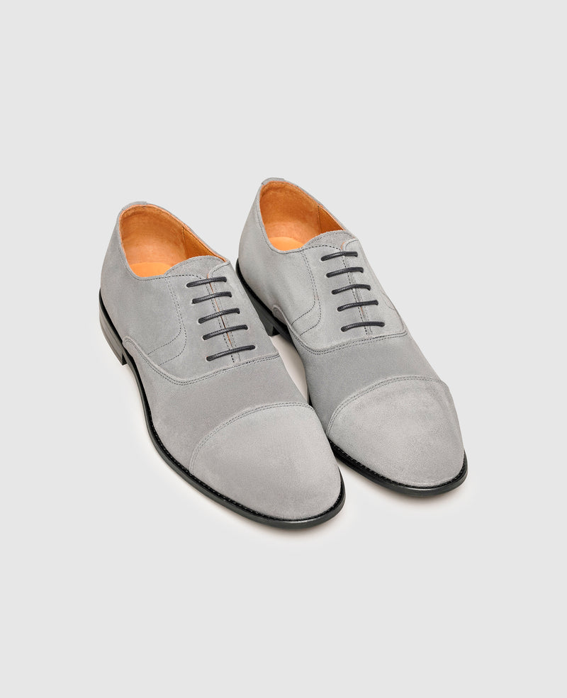 Shoepassion Dynamischer Captoe Oxford Aus Velours Henry Stevens Shoepassion