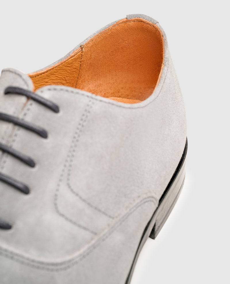 Shoepassion Dynamischer Captoe Oxford Aus Velours Henry Stevens Shoepassion