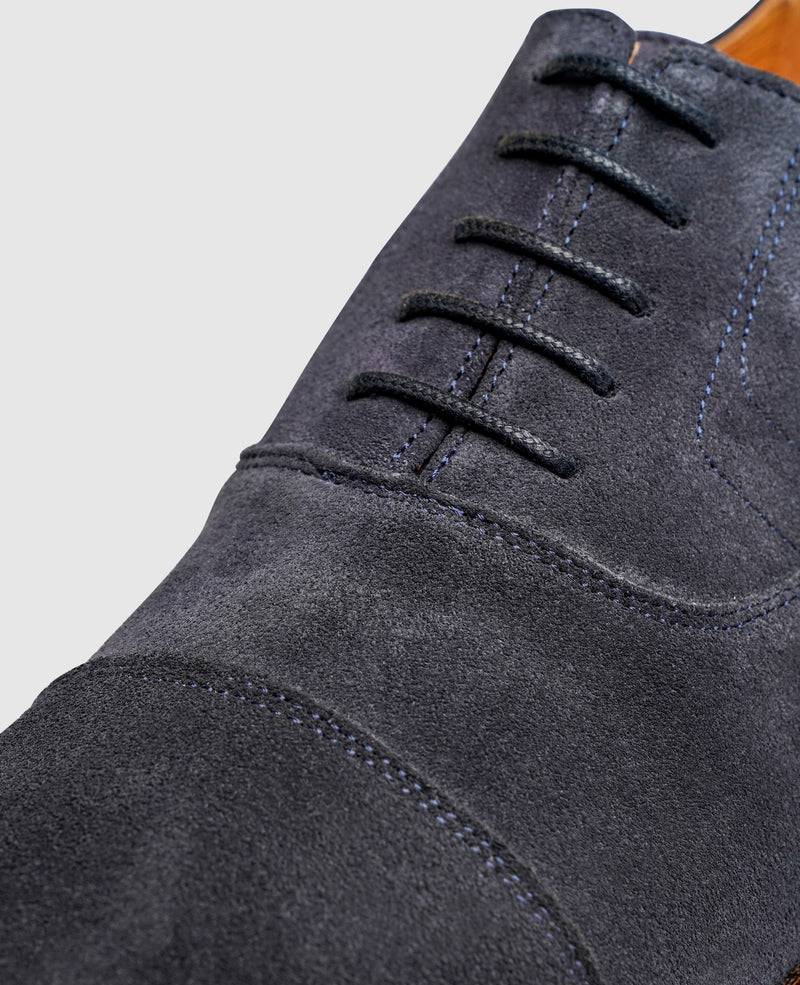 Shoepassion Dynamischer Captoe Oxford Aus Velours Henry Stevens Shoepassion