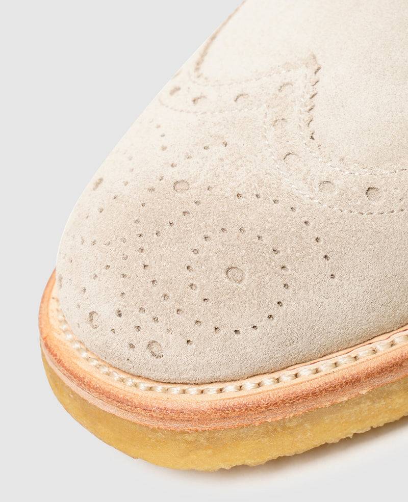 Shoepassion Edle Herren-Boots Aus Rauleder Mit Lochmuster Henry Stevens Shoepassion