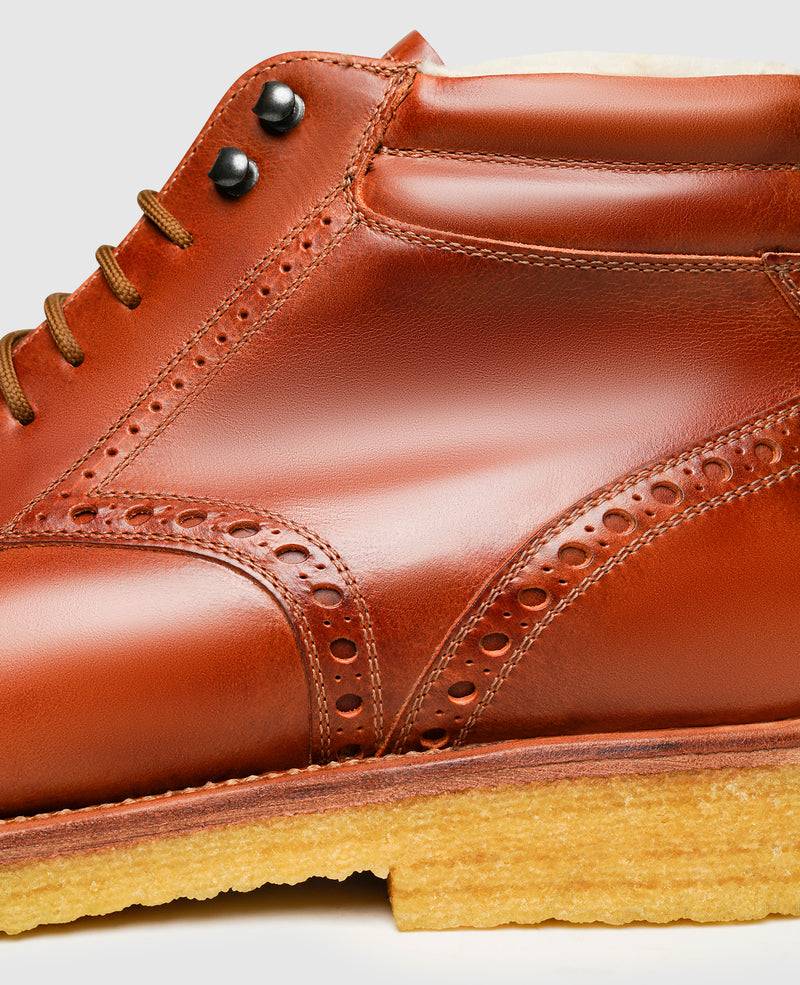 Shoepassion Edle Herren-Boots Mit Lammfell-Futter Von Heinrich Dinkelacker Shoepassion