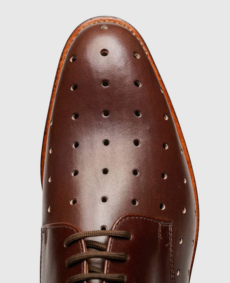 Shoepassion Edle Herrenschuhe Mit Gelochtem Leder Heinrich Dinkelacker Shoepassion