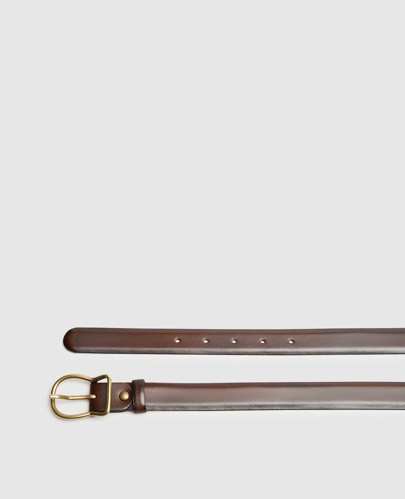 Shoepassion Edler Damengürtel Aus Leder Mit Handfinish Henry Stevens Shoepassion