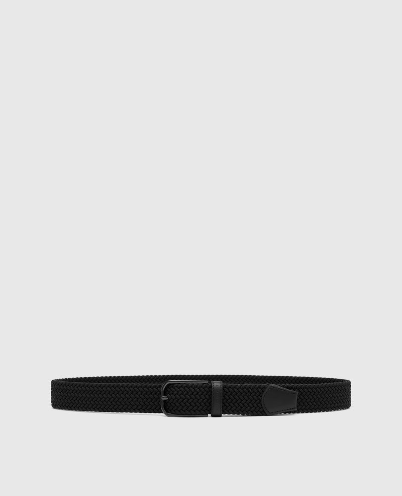 Shoepassion Elastischer Baumwoll-Herrengürtel aus Rauleder Henry Stevens Shoepassion