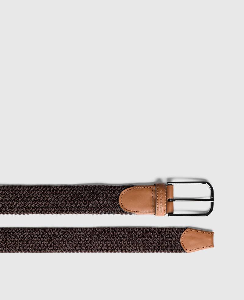 Shoepassion Elastischer Baumwoll-Herrengürtel Aus Rauleder Henry Stevens Shoepassion