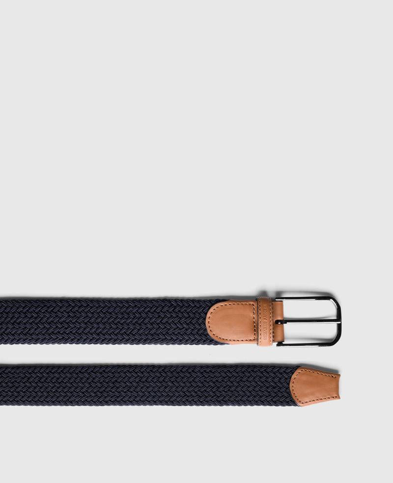 Shoepassion Elastischer Baumwoll-Herrengürtel Aus Rauleder Henry Stevens Shoepassion