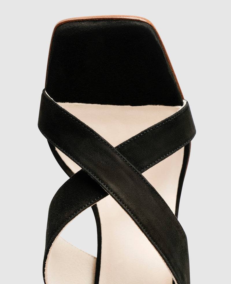 Shoepassion Elegante Damen-Pantolette Mit Blockabsatz Henry Stevens Shoepassion