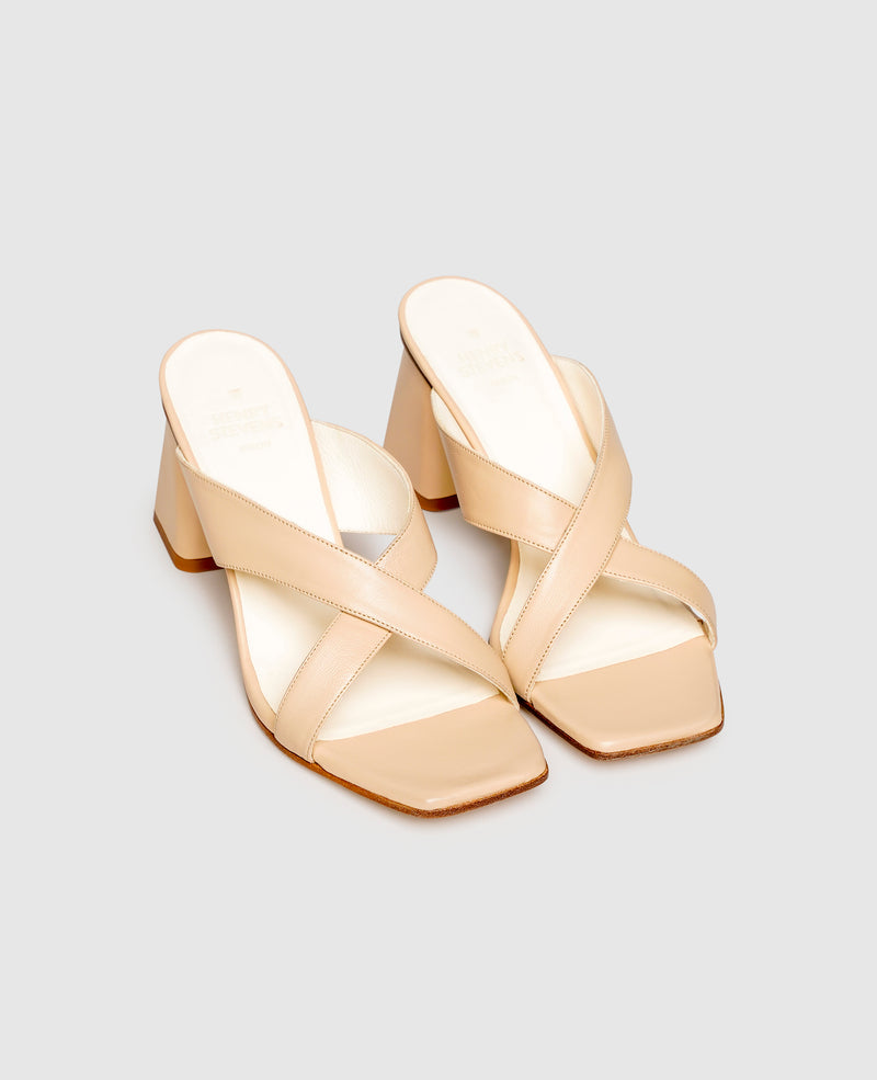 Shoepassion Elegante Damen-Pantolette Mit Blockabsatz Henry Stevens Shoepassion