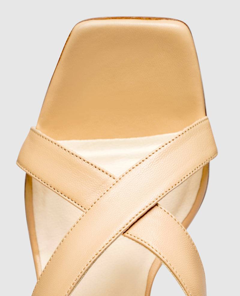 Shoepassion Elegante Damen-Pantolette Mit Blockabsatz Henry Stevens Shoepassion