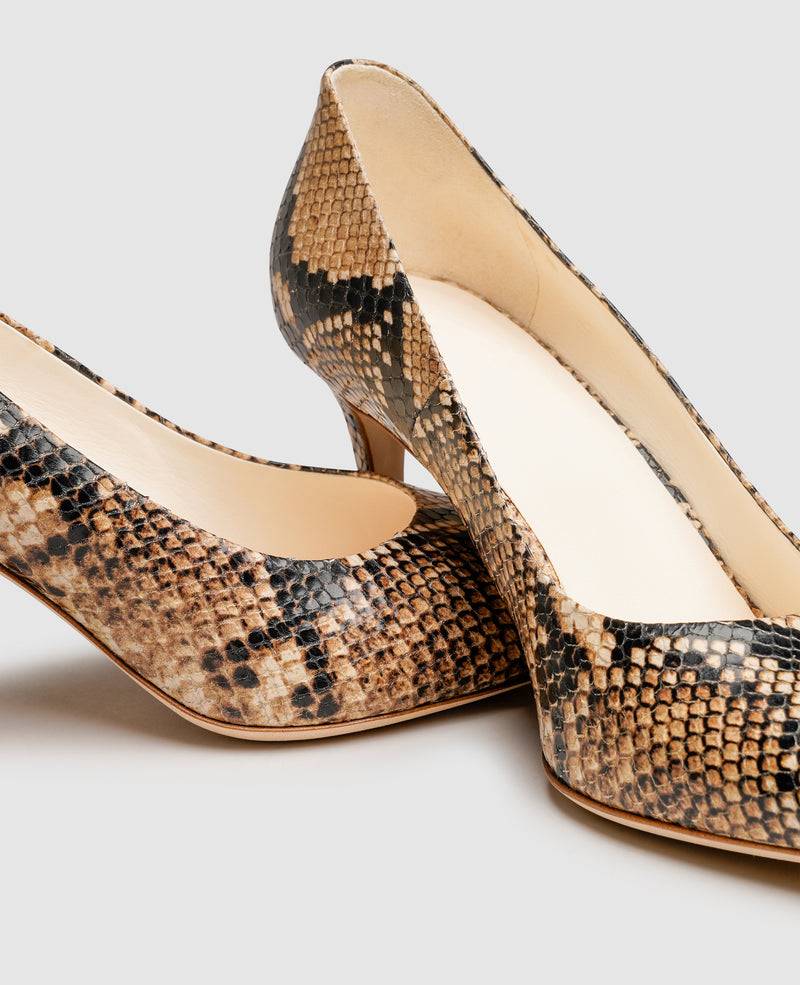 Shoepassion Elegante Damen-Pumps In Reptil-Optik Henry Stevens Shoepassion