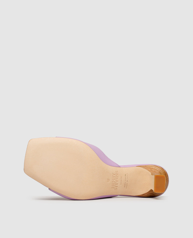 Shoepassion Elegante Glattleder-Mules Für Damen Henry Stevens Shoepassion