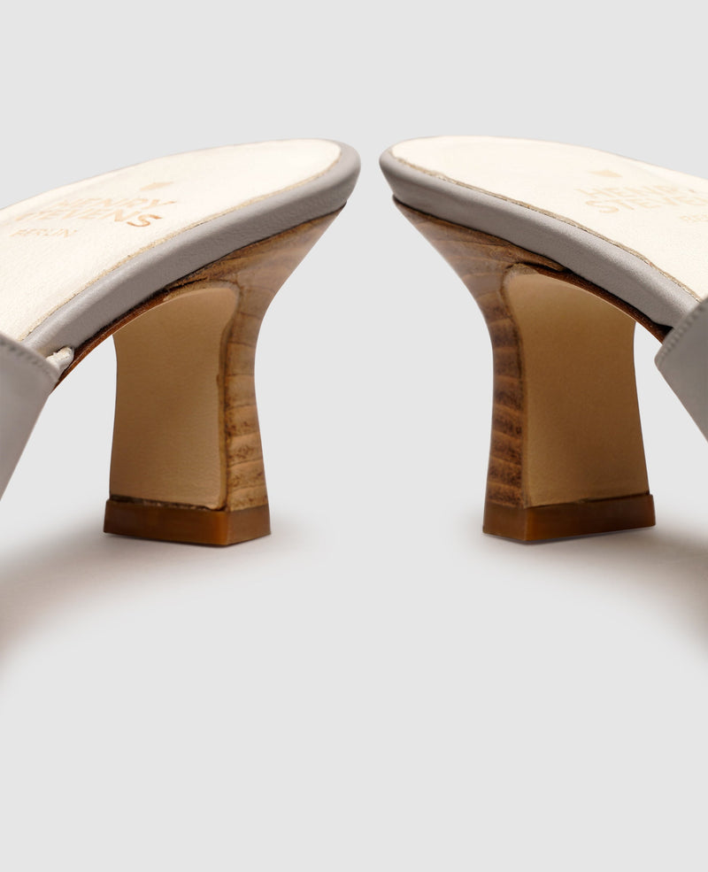 Shoepassion Elegante Glattleder-Mules Für Damen Henry Stevens Shoepassion