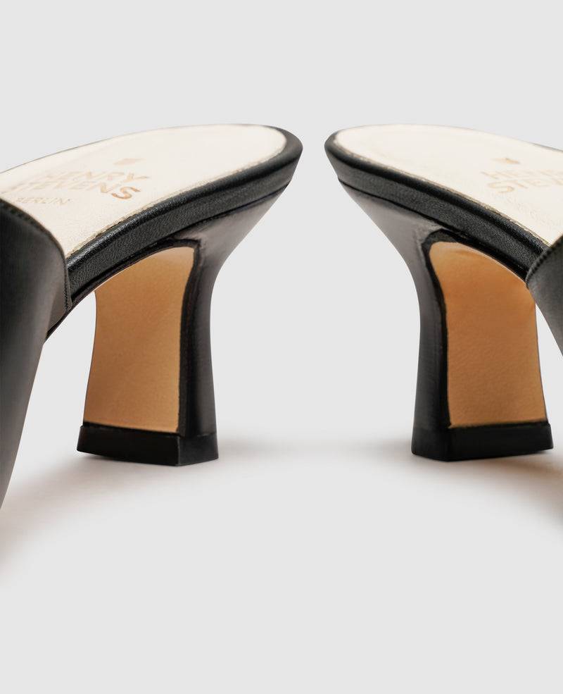 Shoepassion Elegante Glattleder-Mules Für Damen Henry Stevens Shoepassion