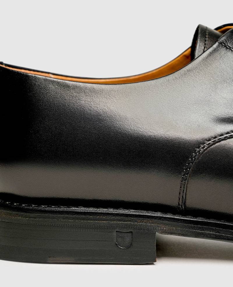 Shoepassion Elegante Half-Brogue Derby Herrenschuhe Aus Edlem Leder Shoepassion