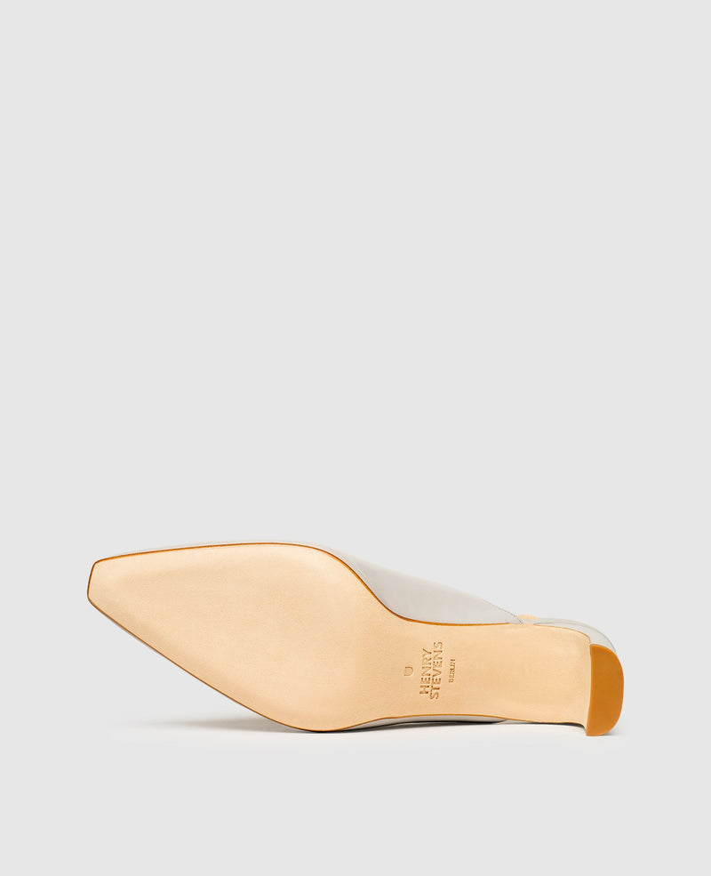 Shoepassion Elegante Mules Für Damen Mit 5 Cm Blockabsatz Henry Stevens Shoepassion