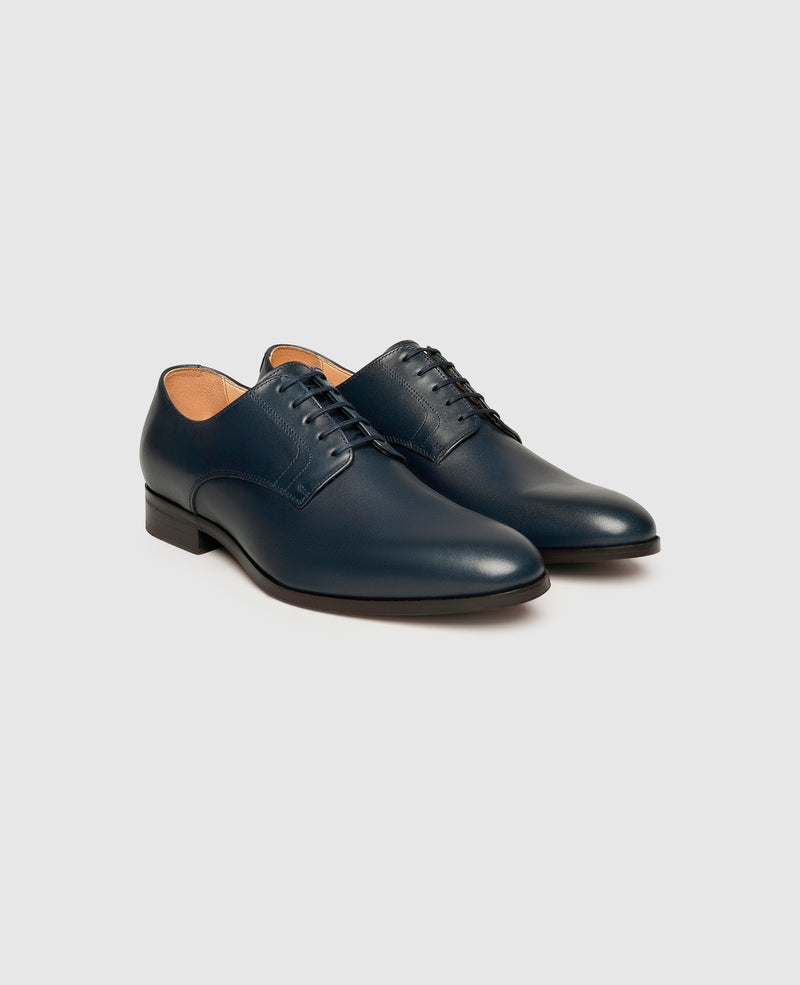Shoepassion Elegante Plain Derby Herrenschuhe Aus Feinstem Glattleder Shoepassion