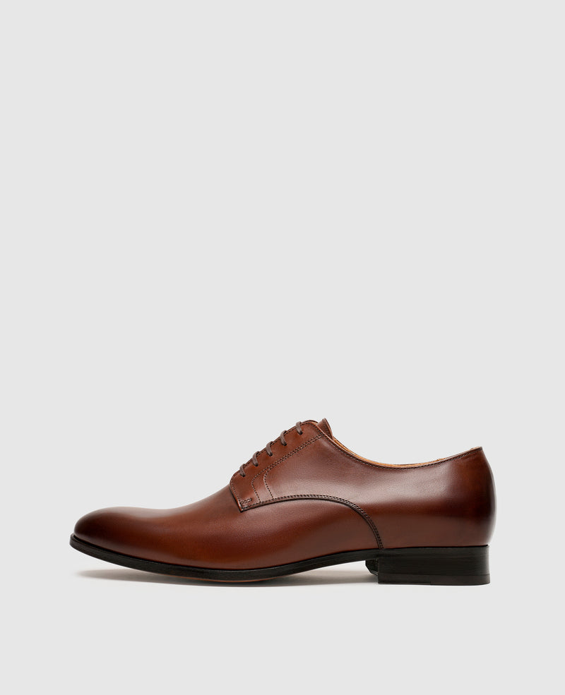 Shoepassion Elegante Plain Derby Herrenschuhe aus feinstem Glattleder Shoepassion