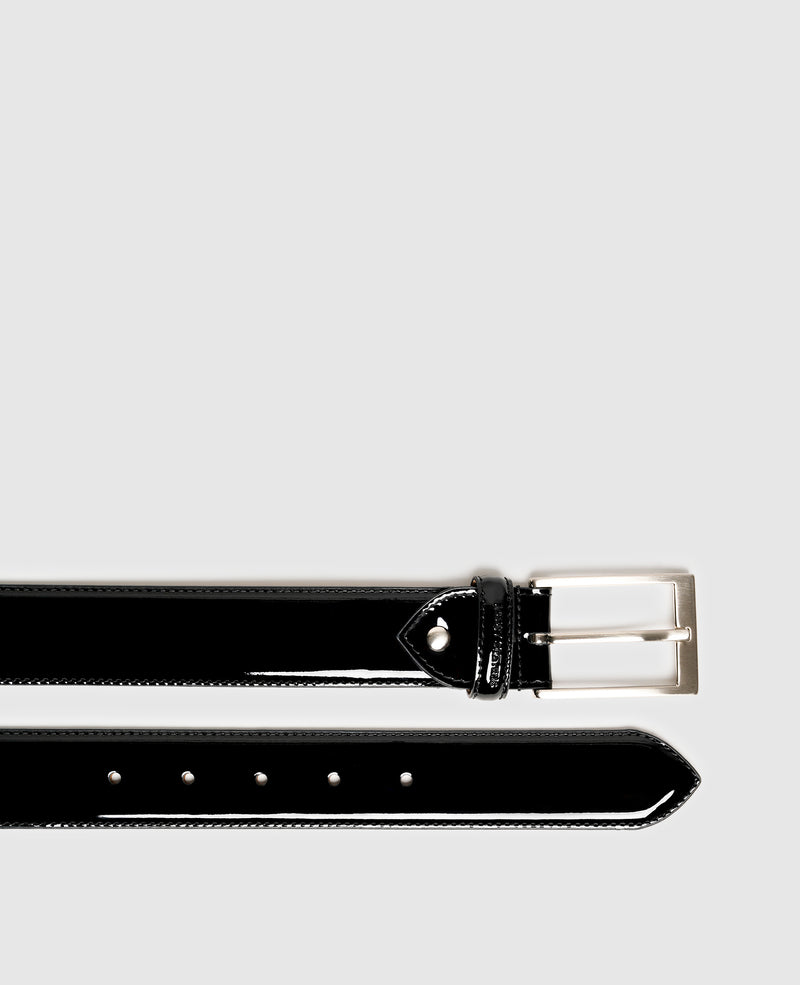 Shoepassion Eleganter Herrengürtel Aus Lackleder Henry Stevens Shoepassion