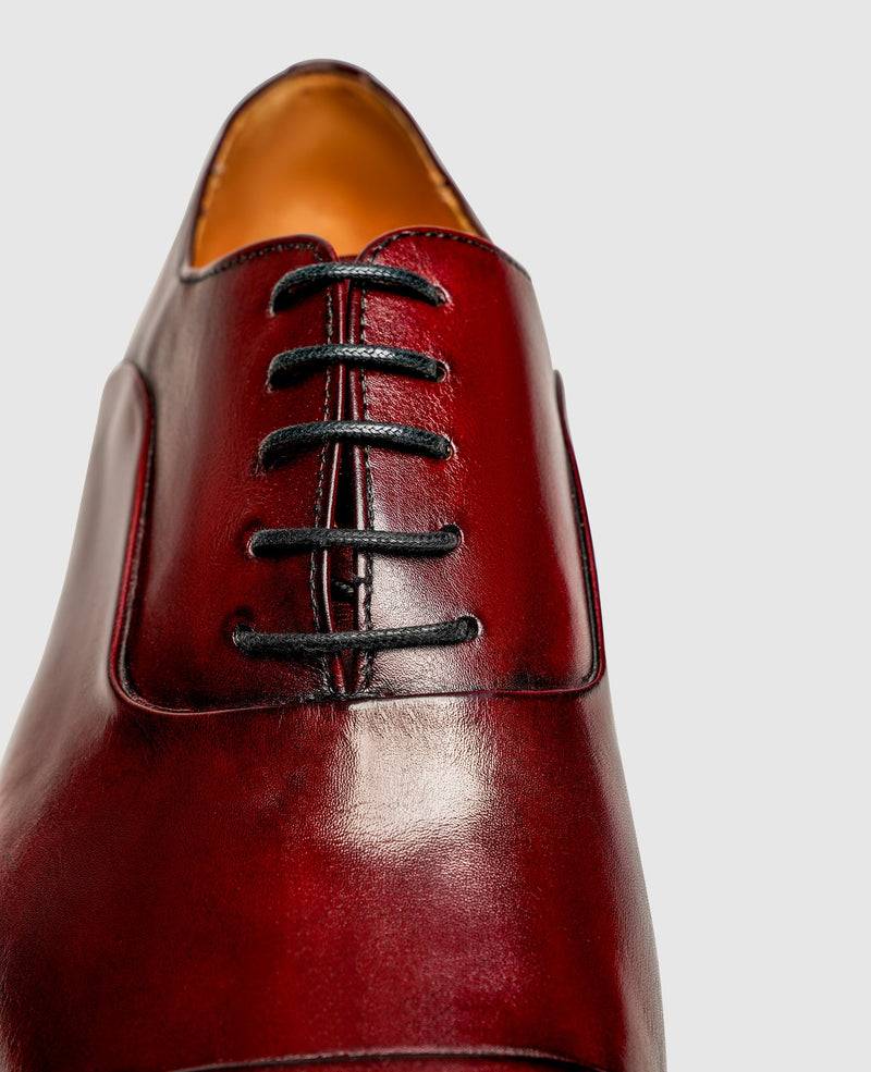 Shoepassion Eleganter Oxford Herrenschuh Mit Handfinish Henry Stevens Shoepassion