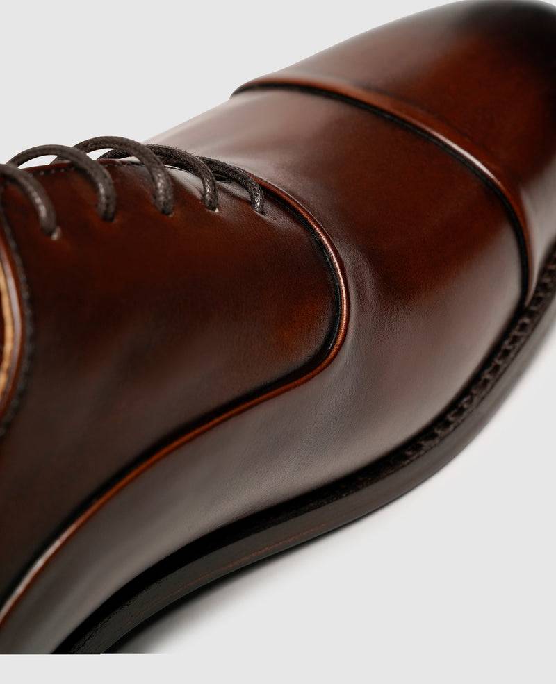 Shoepassion Eleganter Oxford Herrenschuh Mit Handfinish Henry Stevens Shoepassion