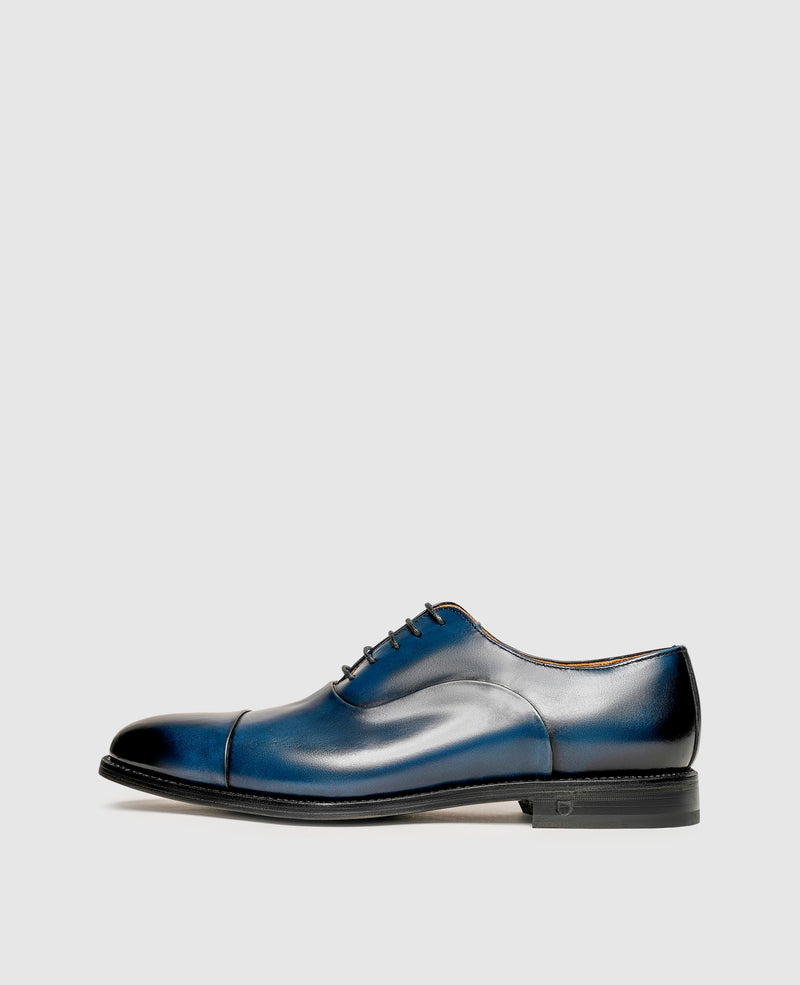 Shoepassion Eleganter Oxford Herrenschuh mit Handfinish Henry Stevens Shoepassion