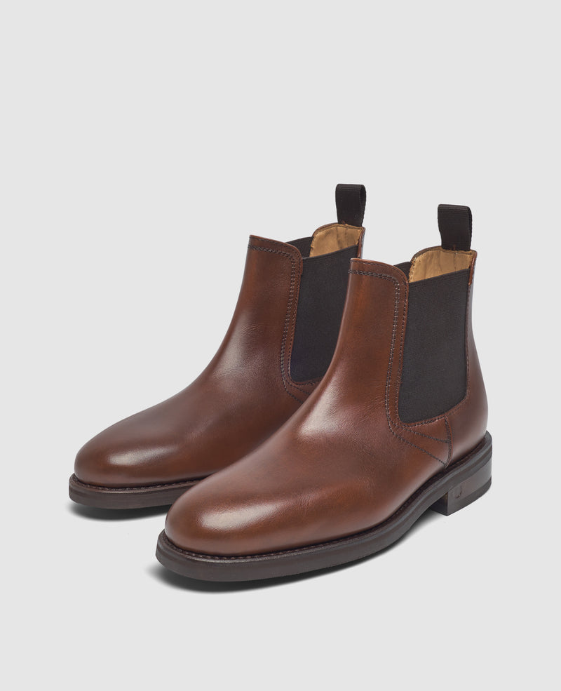 Shoepassion Ella CB2 Chelsea Boot In Mittelbraun - Henry Stevens Shoepassion